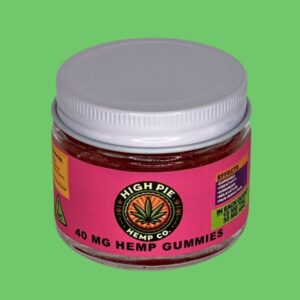 Premium Hemp Delta-9 THC Sour Pineapple Gummies (15 Count Jar)